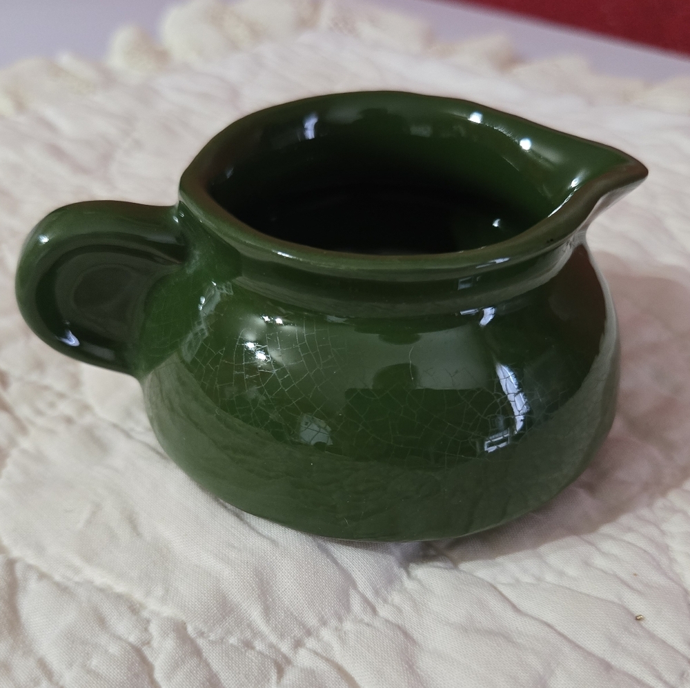 Set/2 Vintage Pottery Mini Pots - Picture 12 of 16
